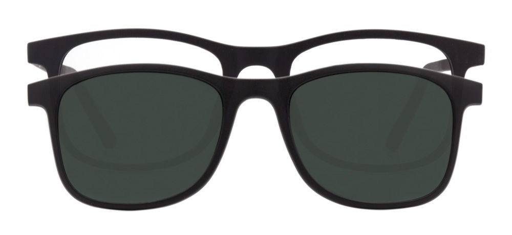 BENX CLIP ON BXTR90 902-M06 Optik,Güneş Çocuk Erkek Köşeli Çerçeveli Ultem - 1