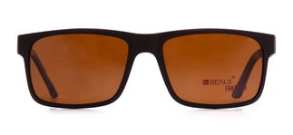 BENX FANTASIA BXTR90 903-M119 Optik,Güneş Genç,Yetişkin Erkek,Kadın,Unisex Köşeli Çerçeveli Ultem - BENX FANTASIA