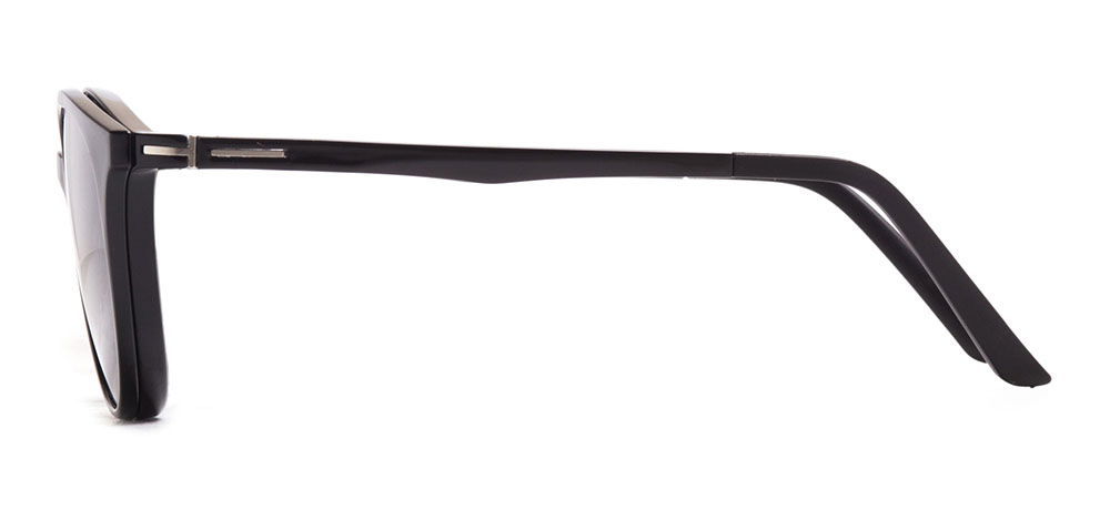 BENX CLIP ON BXTR90 915-06 Optik,Güneş Genç,Yetişkin Erkek Köşeli Çerçeveli Ultem - 3