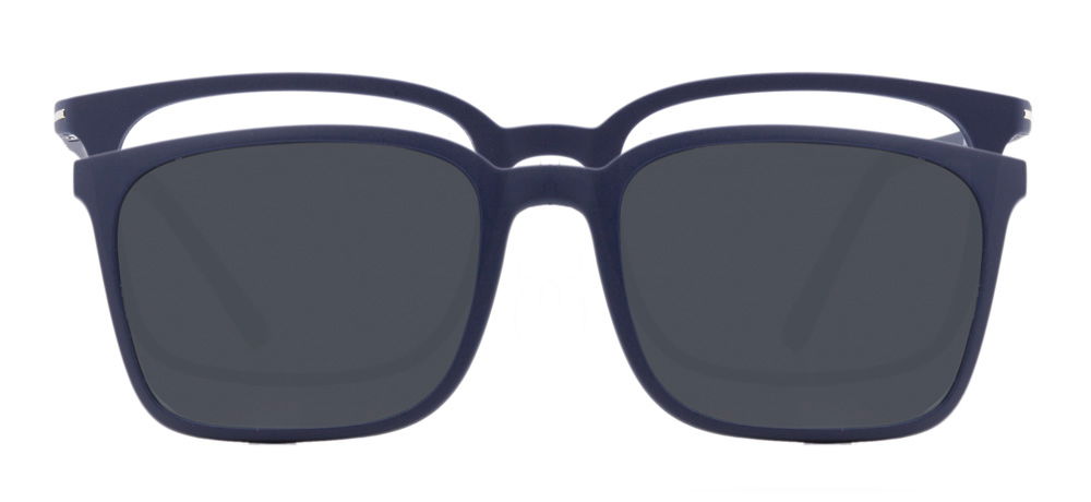 BENX CLIP ON BXTR90 915-M120 Optik,Güneş Genç,Yetişkin Erkek,Kadın,Unisex Köşeli Çerçeveli Ultem - 1