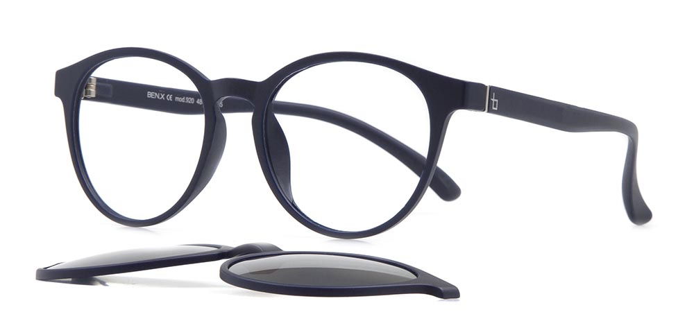 BENX CLIP ON BXTR90 920-M120 Optik,Güneş Genç Erkek,Kadın,Unisex Oval Çerçeveli Ultem - 2