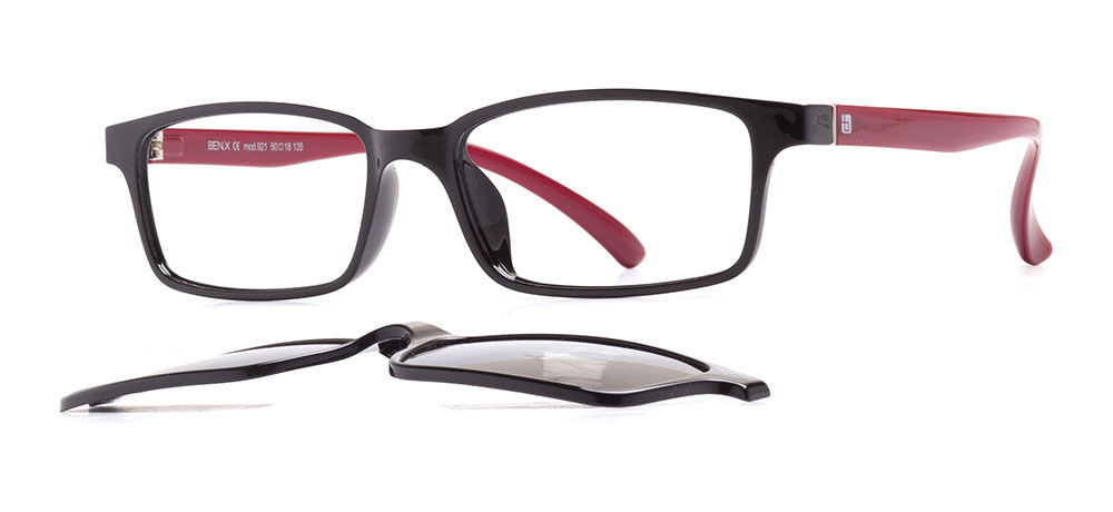 BENX FANTASIA BXTR90 921-0615 Optik,Güneş Genç Erkek Köşeli Çerçeveli Ultem - 2