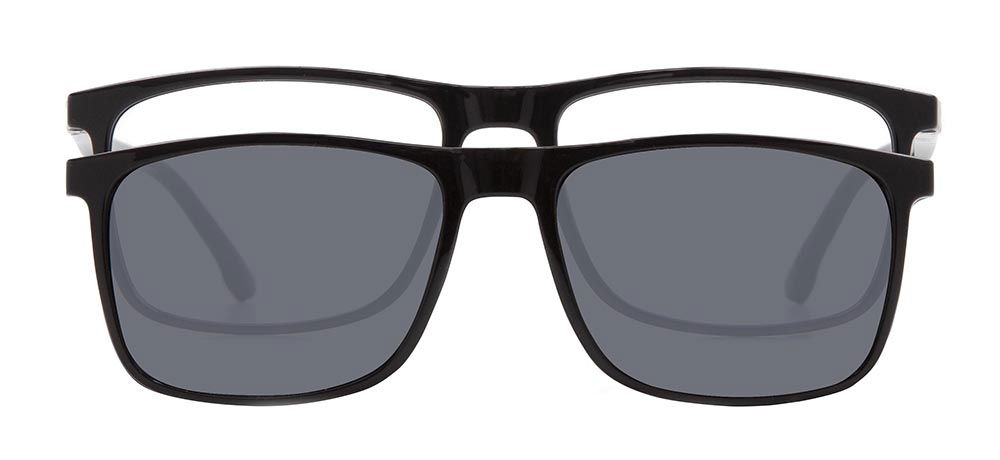 BENX CLIP ON BXTR90 926-06 Optik,Güneş Genç Erkek Köşeli Çerçeveli Ultem - 1