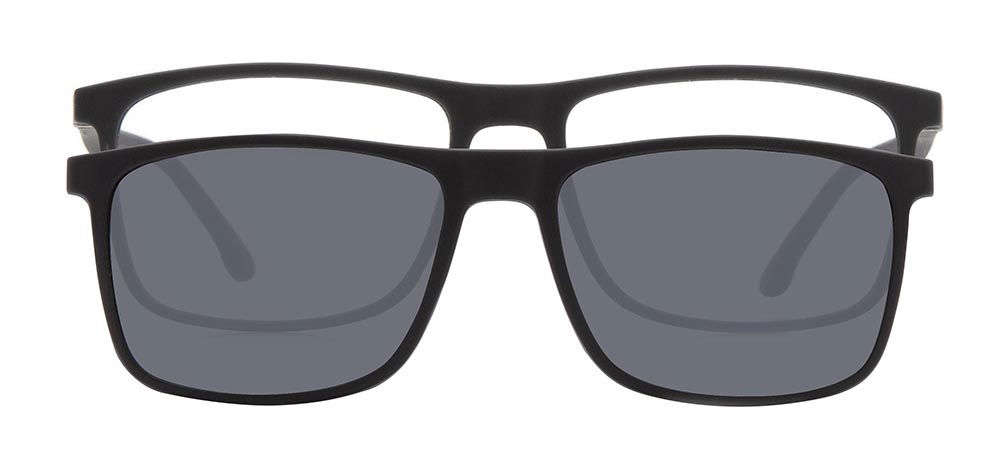 BENX CLIP ON BXTR90 926-M113 Optik,Güneş Genç Erkek Köşeli Çerçeveli Ultem - 1