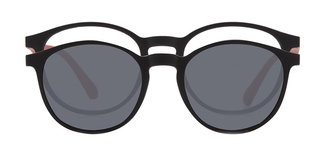 BENX FANTASIA BXTR90 927-M0631 Optik,Güneş Genç Erkek,Kadın,Unisex Yuvarlak Çerçeveli Ultem - BENX CLIP ON