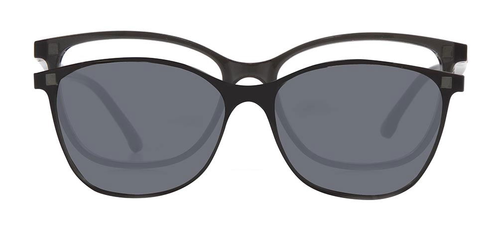 BENX CLIP ON BXTR90 930-0506 Optik,Güneş Genç Erkek,Kadın,Unisex Oval Çerçeveli Grilamid (TR90) - 1