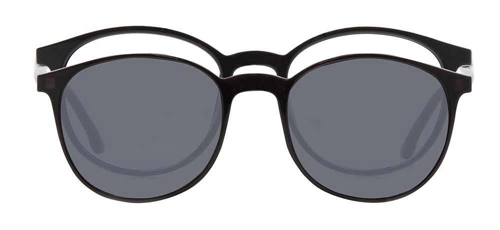 BENX CLIP ON BXTR90 931-06 Optik,Güneş Genç Erkek,Kadın,Unisex Oval Çerçeveli Grilamid (TR90) - 1