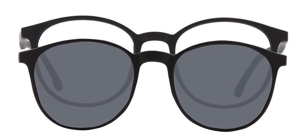 BENX CLIP ON BXTR90 931-M06 Optik,Güneş Genç Erkek,Kadın,Unisex Oval Çerçeveli Grilamid (TR90) - 1