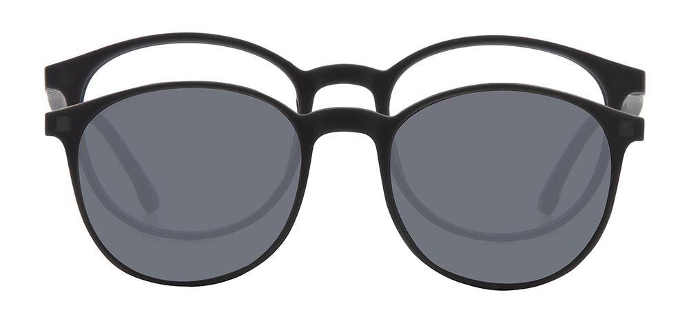 BENX CLIP ON BXTR90 931-M113 Optik,Güneş Genç Erkek,Kadın,Unisex Oval Çerçeveli Grilamid (TR90) - 1