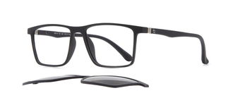 BENX CLIP ON BXTR90 934-M113 Optik,Güneş Genç Erkek Köşeli Çerçeveli Grilamid (TR90) - BENX CLIP ON (1)