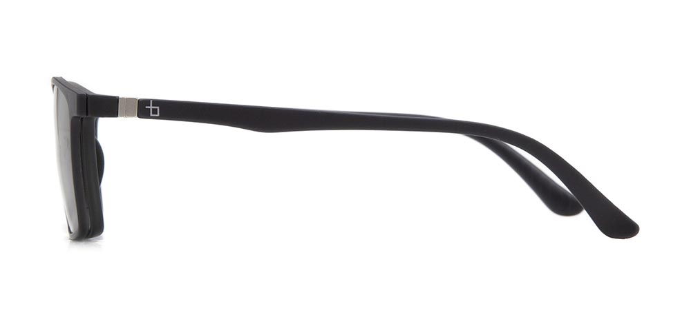 BENX CLIP ON BXTR90 934-M113 Optik,Güneş Genç Erkek Köşeli Çerçeveli Grilamid (TR90) - 3