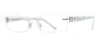 BENX PREMIUM BXFST 10002-D96 Optik Genç,Yetişkin Erkek,Kadın,Unisex Köşeli Çerçevesiz Grilamid TR90 - BENX PREMIUM (1)