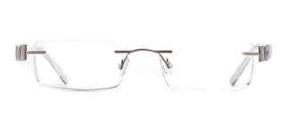 BENX PREMIUM BXFST 10002-D97 Optik Genç,Yetişkin Erkek,Kadın,Unisex Köşeli Çerçevesiz Grilamid TR90 - BENX PREMIUM