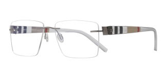 BENX PREMIUM BXFST 10007-C.01 Optik Yetişkin Erkek,Kadın,Unisex Köşeli Çerçevesiz Grilamid TR90 - BENX PREMIUM (1)