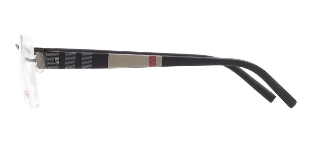 BENX PREMIUM BXFST 10007-C.02 Optik Yetişkin Erkek,Kadın,Unisex Köşeli Çerçevesiz Grilamid TR90 - 3