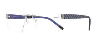 BENX PREMIUM BXFST 10007-C.03 Optik Yetişkin Erkek,Kadın,Unisex Köşeli Çerçevesiz Grilamid TR90 - BENX PREMIUM (1)