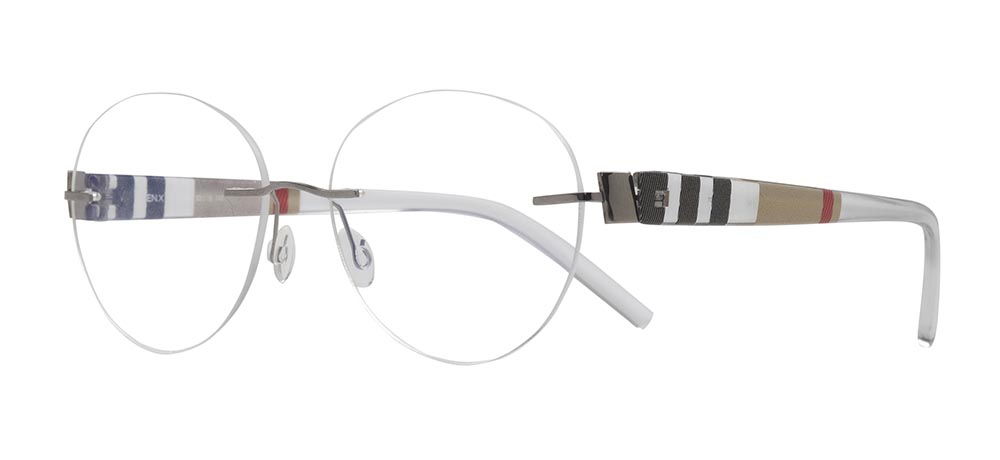 BENX PREMIUM BXFST 10008-C.01 Optik Genç,Yetişkin Erkek,Kadın,Unisex Oval Çerçevesiz Grilamid TR90 - 2