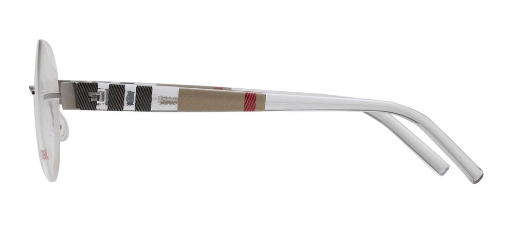 BENX PREMIUM BXFST 10008-C.01 Optik Genç,Yetişkin Erkek,Kadın,Unisex Oval Çerçevesiz Grilamid TR90 - 3