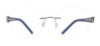 BENX PREMIUM BXFST 10008-C.02 Optik Genç,Yetişkin Erkek,Kadın,Unisex Oval Çerçevesiz Grilamid TR90 - BENX PREMIUM