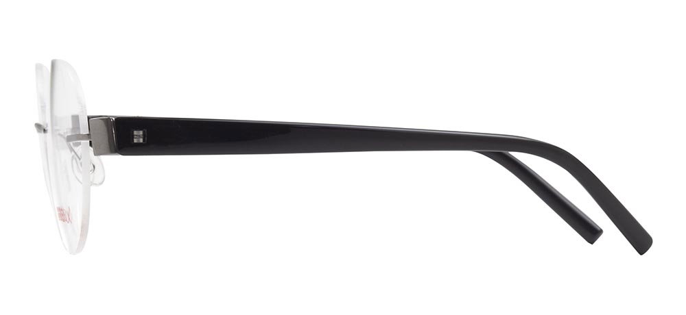 BENX PREMIUM BXFST 10008-C.04 Optik Genç,Yetişkin Erkek,Kadın,Unisex Oval Çerçevesiz Grilamid TR90 - 3