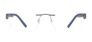 BENX PREMIUM BXFST 10009-C.02 Optik Genç,Yetişkin Erkek Köşeli Çerçevesiz Grilamid TR90 - BENX PREMIUM