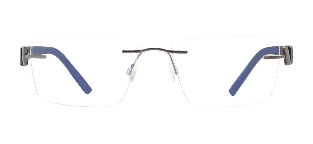 BENX PREMIUM BXFST 10009-C.02 Optik Genç,Yetişkin Erkek Köşeli Çerçevesiz Grilamid TR90 - 1