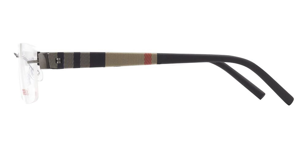 BENX PREMIUM BXFST 10009-C.02 Optik Genç,Yetişkin Erkek Köşeli Çerçevesiz Grilamid TR90 - 3