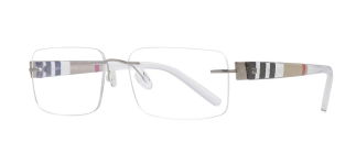 BENX PREMIUM BXFST 10010-C.01 Optik Genç,Yetişkin Erkek,Kadın,Unisex Köşeli Çerçevesiz Titanyum - BENX PREMIUM (1)