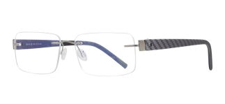 BENX PREMIUM BXFST 10010-C.04 Optik Genç,Yetişkin Erkek,Kadın,Unisex Köşeli Çerçevesiz Titanyum - BENX PREMIUM (1)