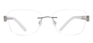 BENX PREMIUM BXFST 10011-C.01 Optik Genç Kadın Köşeli Çerçevesiz Grilamid TR90 - BENX PREMIUM