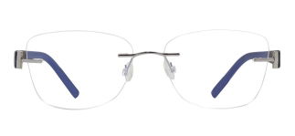 BENX PREMIUM BXFST 10011-C.02 Optik Genç Kadın Köşeli Çerçevesiz Grilamid TR90 - BENX PREMIUM