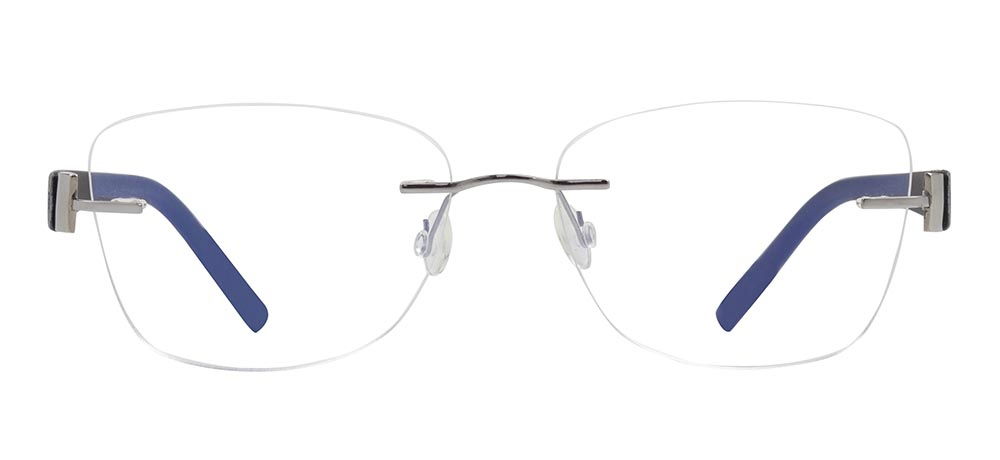 BENX PREMIUM BXFST 10011-C.02 Optik Genç Kadın Köşeli Çerçevesiz Grilamid TR90 - 1