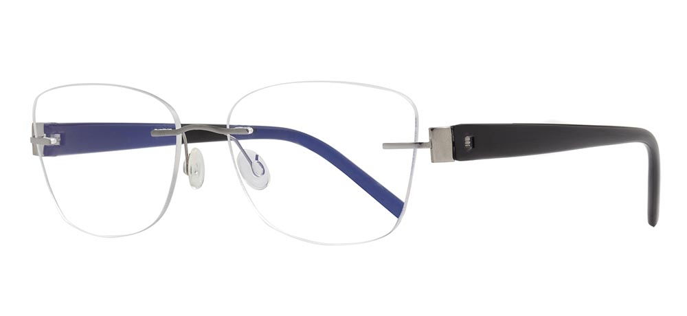 BENX PREMIUM BXFST 10011-C.03 Optik Genç Kadın Köşeli Çerçevesiz Grilamid TR90 - 2