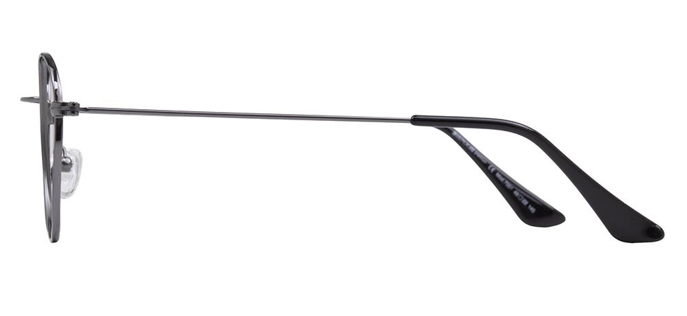 BENX PREMIUM BXMTL 7001.48-C.02 Optik Genç Erkek,Kadın,Unisex Oval Çerçeveli Metal - 3