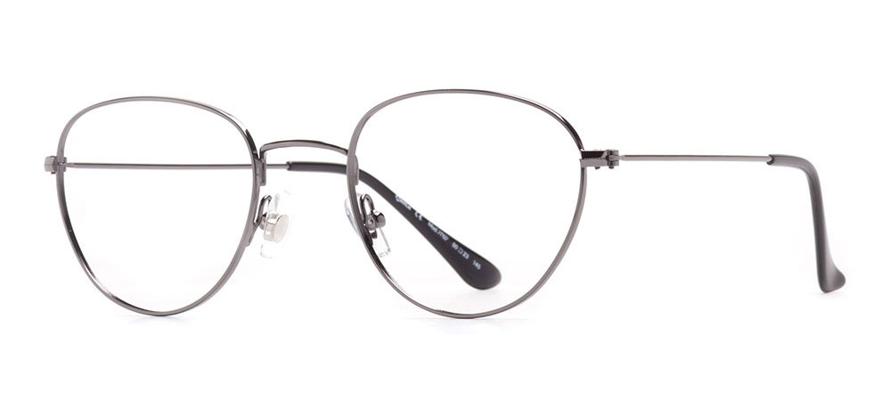 BENX PREMIUM BXMTL 7002.50-C.02 Optik Genç Kadın Oval Çerçeveli Metal - 2