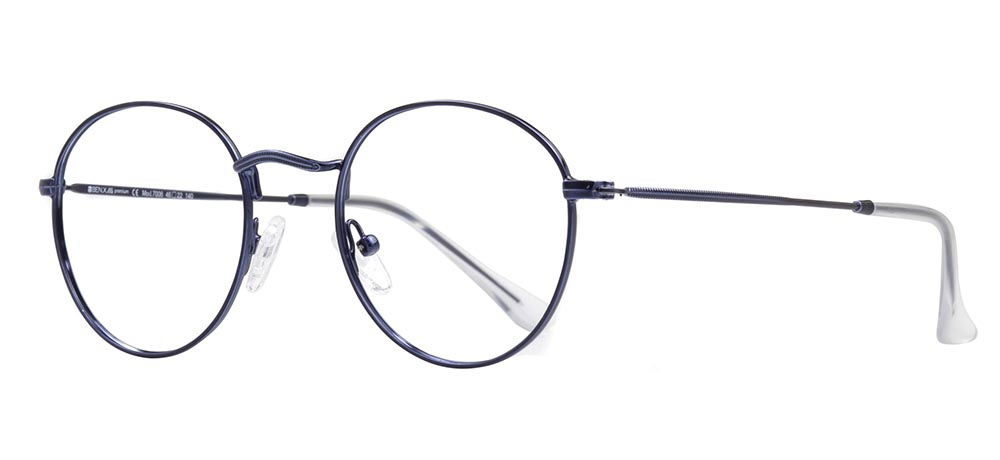 BENX PREMIUM BXMTL 7006.46-C.57 Optik Genç Erkek,Kadın,Unisex Yuvarlak Çerçeveli Metal - 2