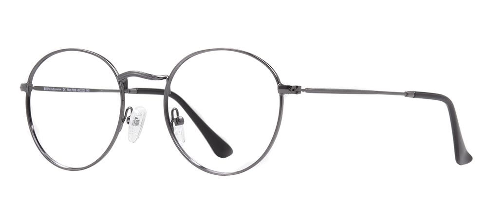 BENX PREMIUM BXMTL 7006.48-C.02 Optik Genç Erkek,Kadın,Unisex Oval Çerçeveli Metal - 2