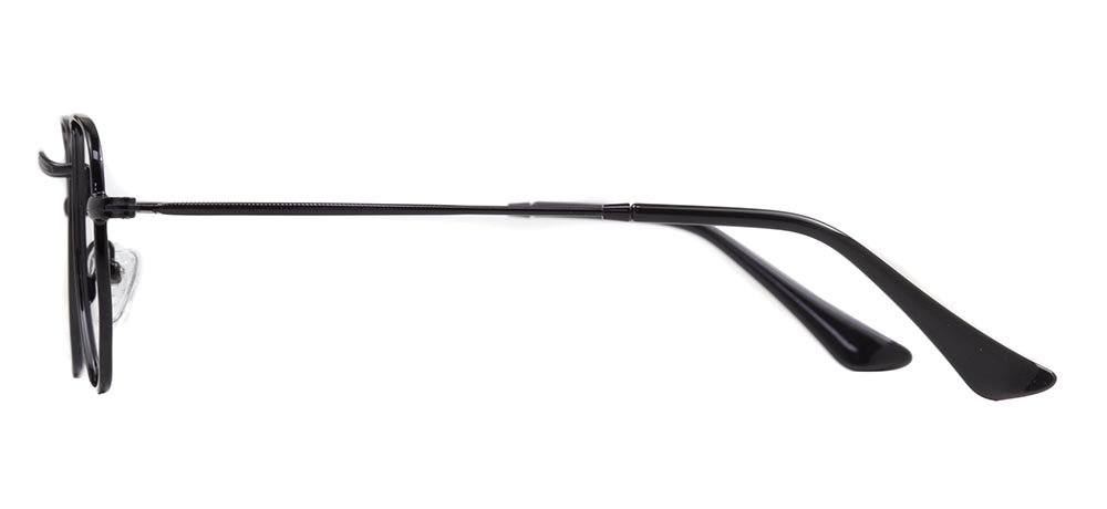 BENX PREMIUM BXMTL 7008.46-C.06 Optik Genç Erkek,Kadın,Unisex Köşeli Çerçeveli Metal - 3