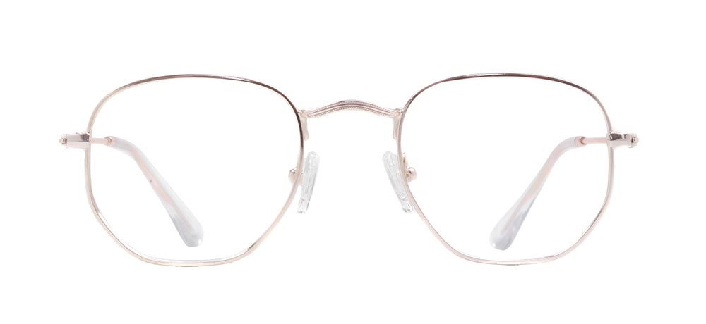 BENX PREMIUM BXMTL 7008.46-C.56 Optik Genç Kadın Köşeli Çerçeveli Metal - 1