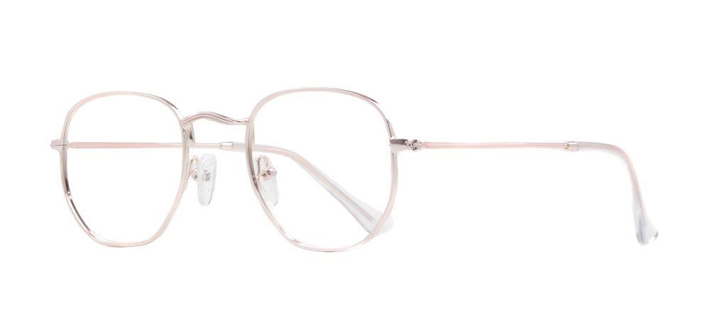 BENX PREMIUM BXMTL 7008.46-C.56 Optik Genç Kadın Köşeli Çerçeveli Metal - 2