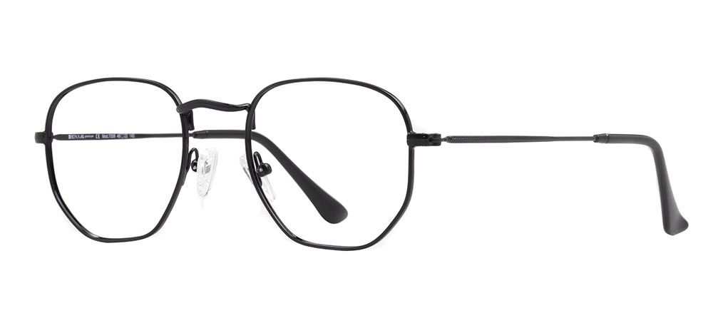 BENX PREMIUM BXMTL 7008.48-C.06 Optik Genç Erkek,Kadın,Unisex Köşeli Çerçeveli Metal - 2