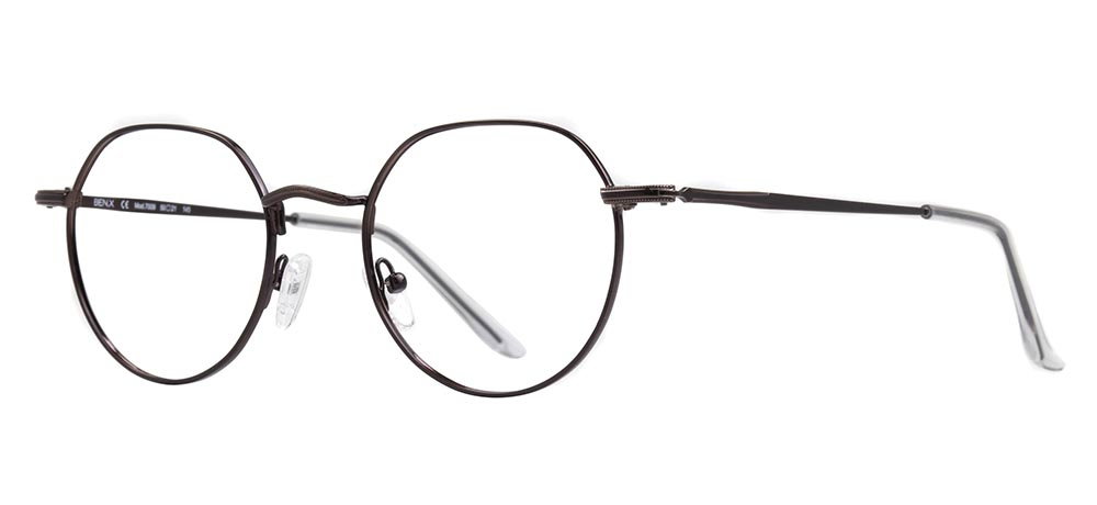 BENX PREMIUM BXMTL 7009.50-C.30 Optik Genç Kadın Oval Çerçeveli Metal - 2