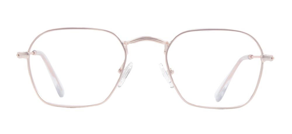 BENX PREMIUM BXMTL 7010.48-C.M56 Optik Genç Kadın Geometrik Çerçeveli Metal - 1