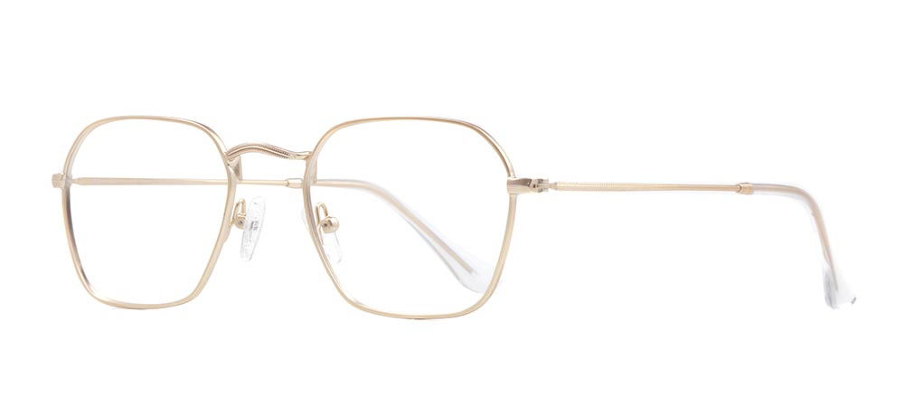 BENX PREMIUM BXMTL 7010.50-C.M50 Optik Genç Kadın Geometrik Çerçeveli Metal - 2