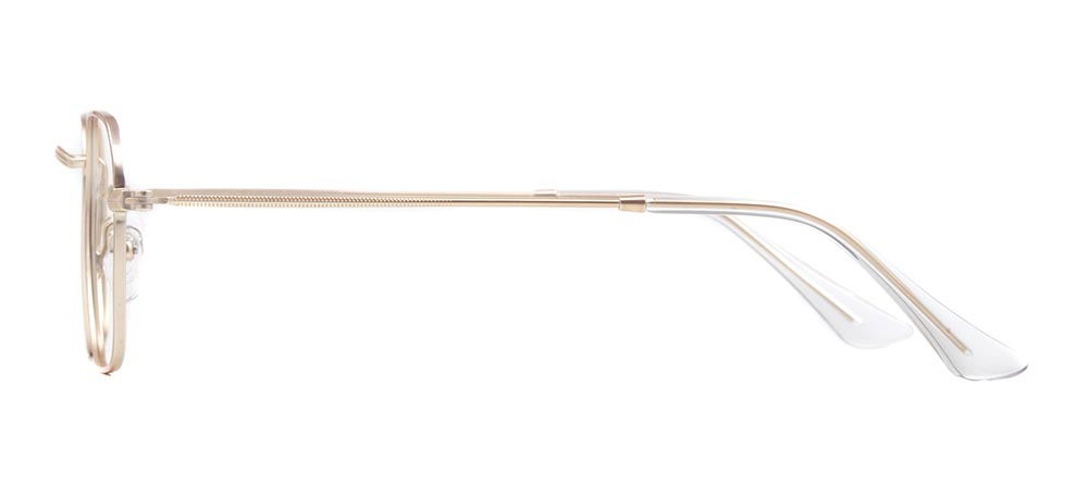 BENX PREMIUM BXMTL 7010.50-C.M50 Optik Genç Kadın Geometrik Çerçeveli Metal - 3