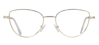 BENX PREMIUM BXMTL 7016.52-C.03 Optik Genç Kadın Çekik Çerçeveli Metal - BENX PREMIUM