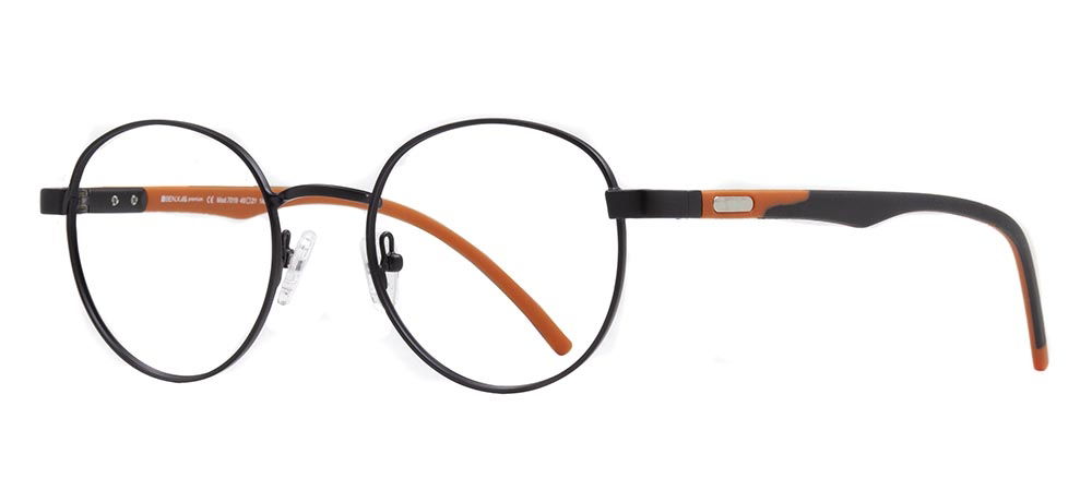 BENX PREMIUM BXMTL 7019.49-C.M06 Optik Genç Erkek,Kadın,Unisex Oval Çerçeveli Metal - 2