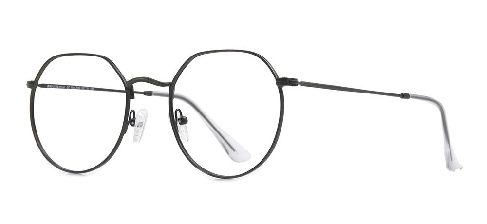BENX PREMIUM BXMTL 7029.53-C.M59 Optik Genç Kadın Geometrik Çerçeveli Metal - 2