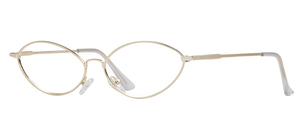 BENX PREMIUM BXMTL 7034.56-C.03 Optik Genç Kadın Geometrik Çerçeveli Nylon - 2