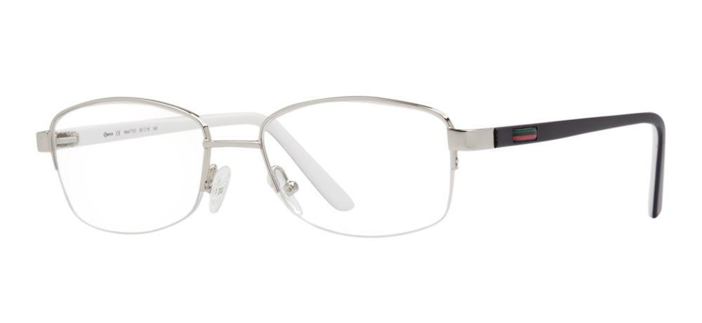 BENX PREMIUM BXMTL 7121.53-C.01 Optik Genç Kadın Köşeli Yarım Çerçeveli Metal - 2